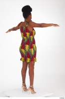  Dina Moses dressed short decora apparel african dress standing t poses whole body 0006.jpg